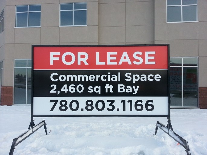 Commercial real estate signs St. John's