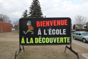 School Portable Signs St. John's