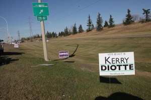St. John's coroplast yard signs