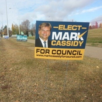 St. John's election signs St. John's election signs