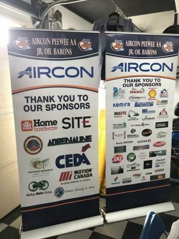 St. John's Pop Up Banner Stands