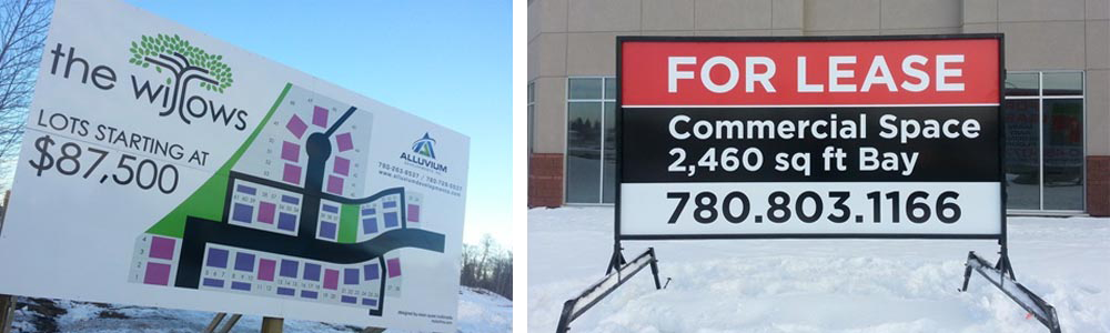 St. John's commercial real estate sign