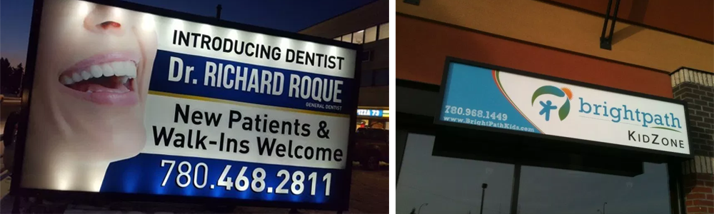 St. John's Large Format Printing Sign