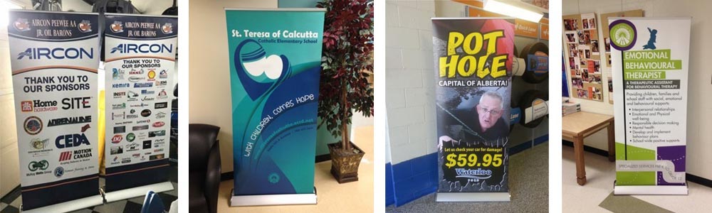 St. John's Pop Up Banner Stands